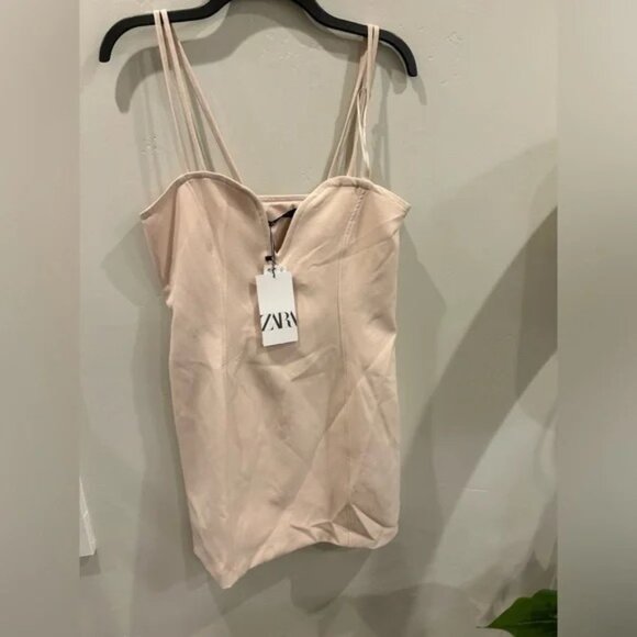 Zara Sweetheart Neckline Dress NWT L ✨✨ - Picture 7 of 10